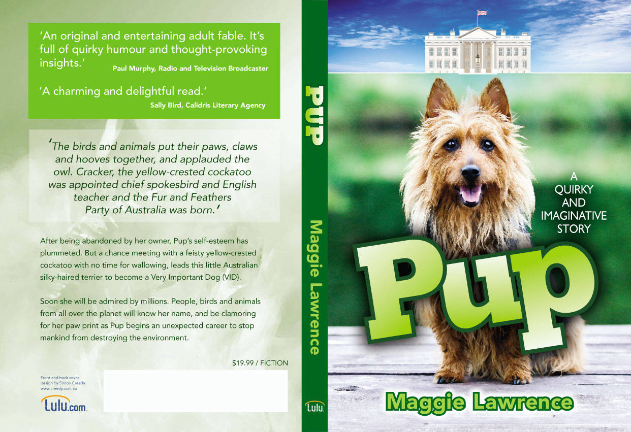 Pup - Book Cover Design for Maggie Lawrence